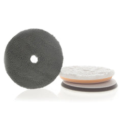 Quick Fix Hook & Loop Fastener – Advanced Microfibre / Wool 140mm x 15mm Refinishing Pads (Vented) - White